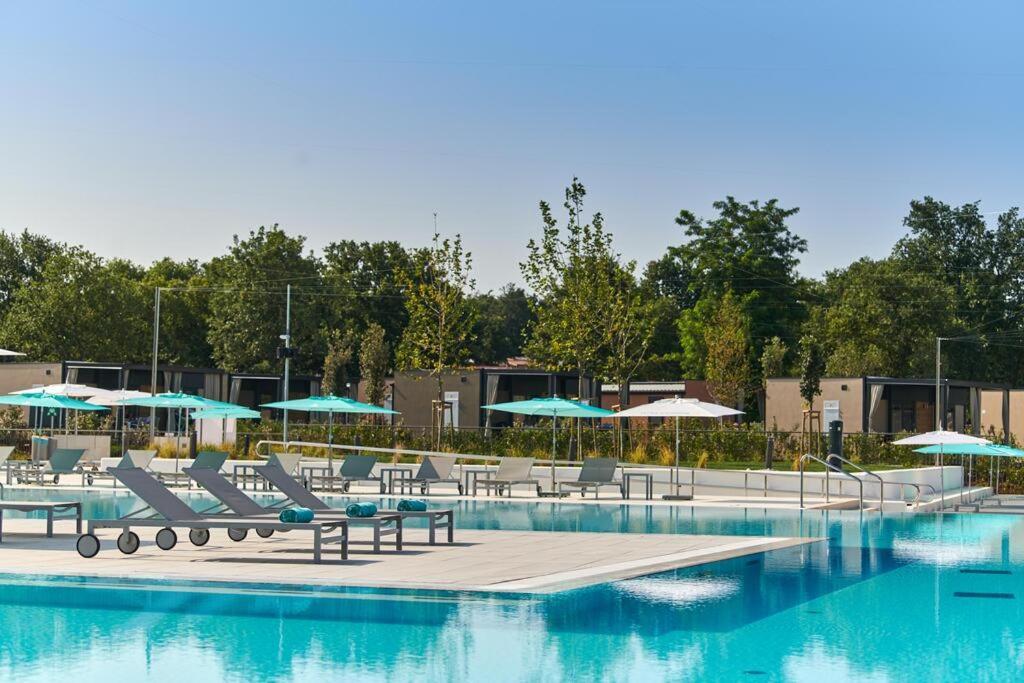 Panorama Mobile Homes In Camping Park Umag Kültér fotó
